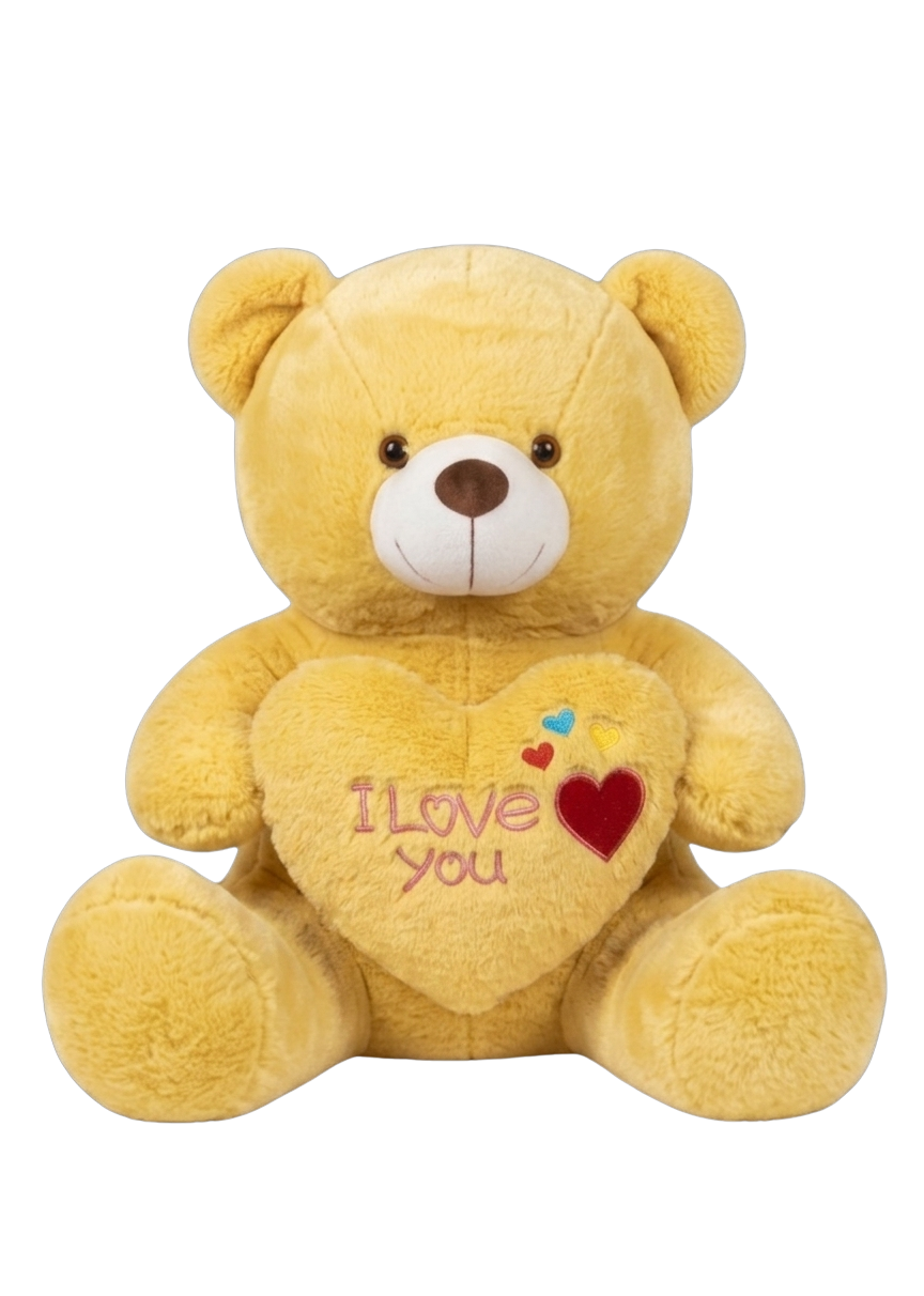 1 Ft Teddy Bear with Heart
