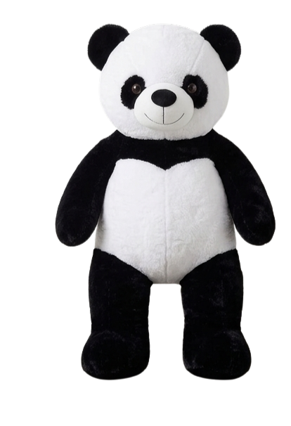 3.5 FT Giant Panda – Big Black & White Plush Teddy Bear