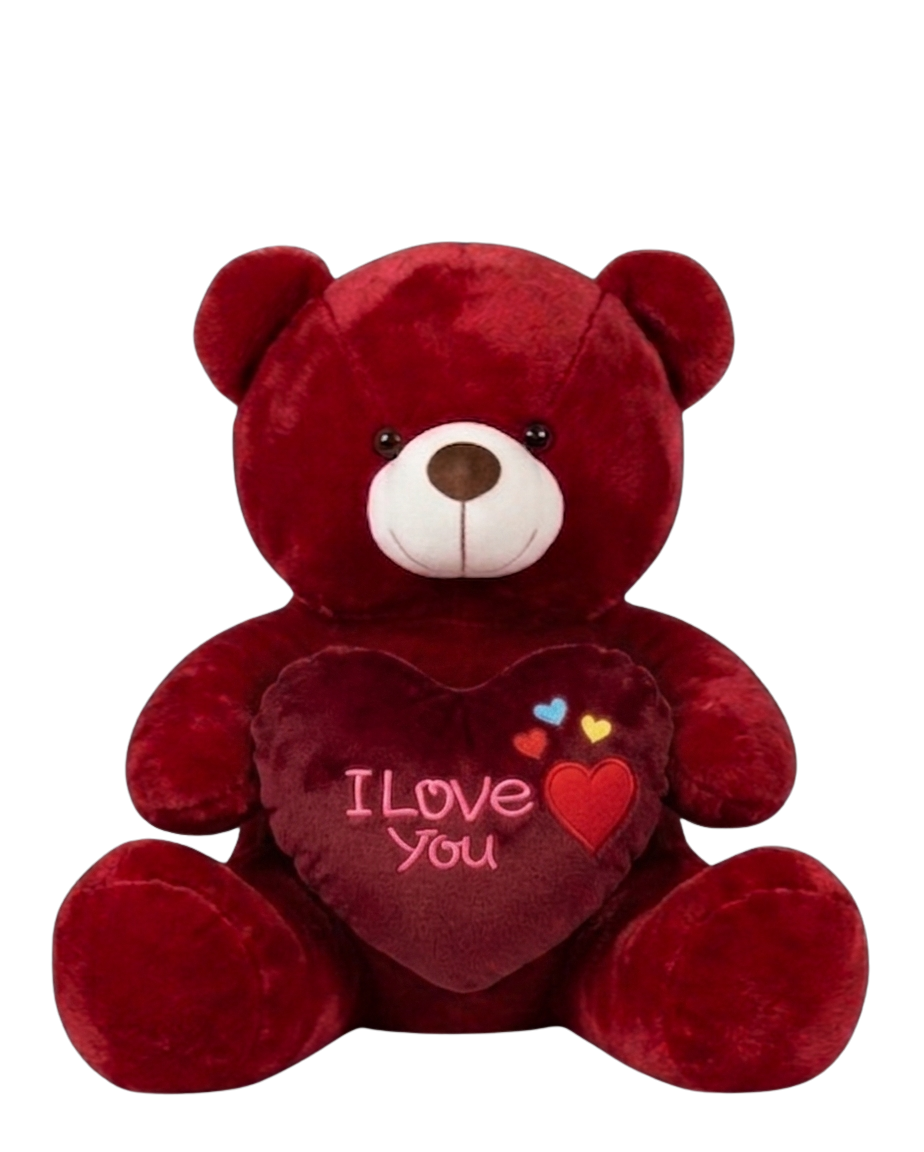 1 Ft Teddy Bear with Heart