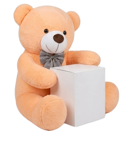 2.5 Ft Teddy Bear – Soft Plush Huggable Toy