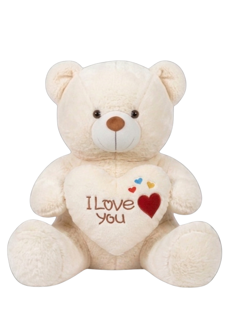 1 Ft Teddy Bear with Heart