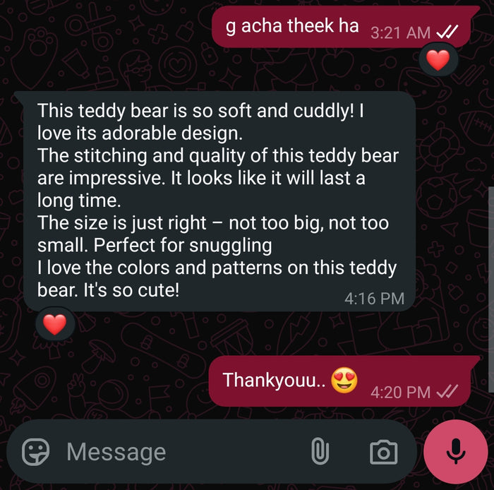 Customer review